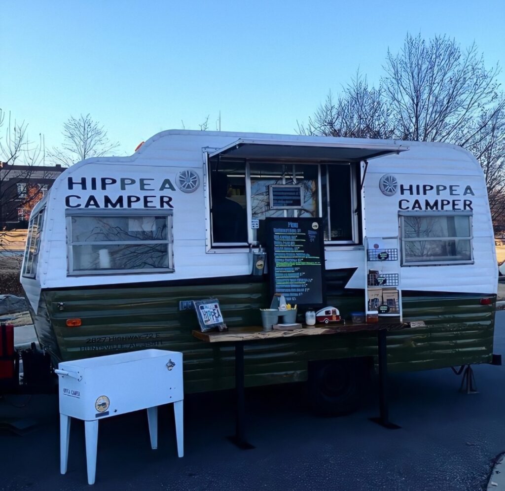 Hippea Camper is a vegan food truck located in north Alabama. AllThingsMadison.com