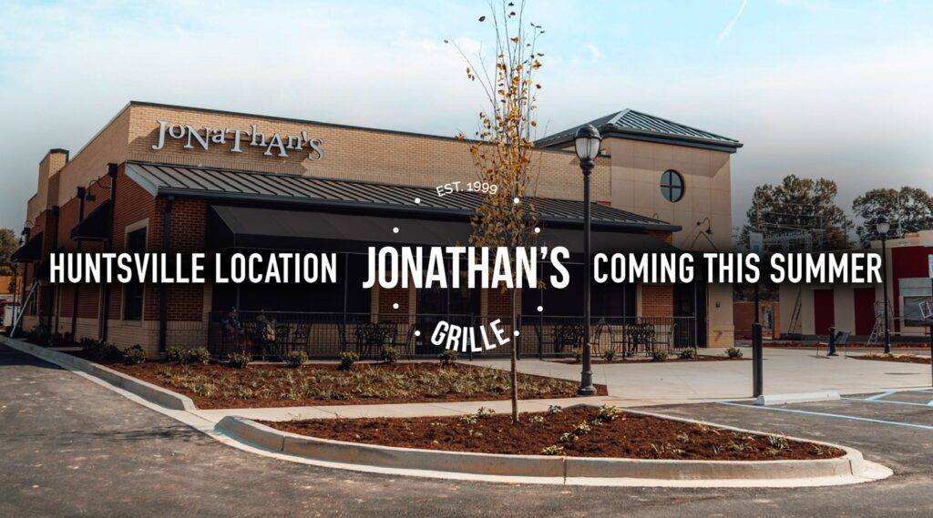 All About Jonathan's Grille in Madison, Alabama | Jonathan's Grille is an upscale sports restaurant that offers "American food served consistently well," says Revelette. Jonathan's Grille will feature 50+ televisions in which "guests will be able to come in and find any game they're looking for."