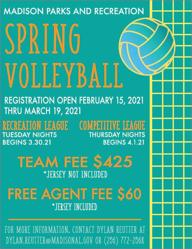 Adult rec sports in Madison, Alabama |Spring is peeking around the corner, and adult rec sports in Madison, Alabama are gearing up to play! If you're interested in playing softball or volleyball this spring, here are all the details you need to know in order to get signed up and have some fun.