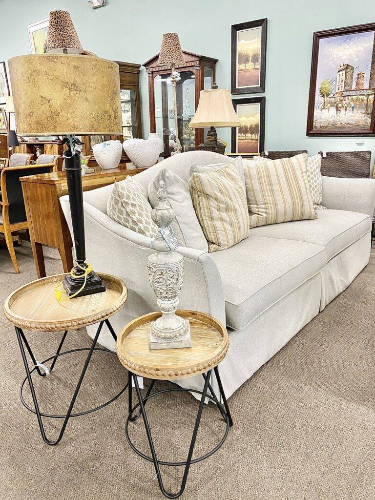 Here are 10 fun facts about Interiors by Consign in Madison, Alabama. They carry furniture (indoor and outdoor), art, lighting, mirrors, wreaths, and more.