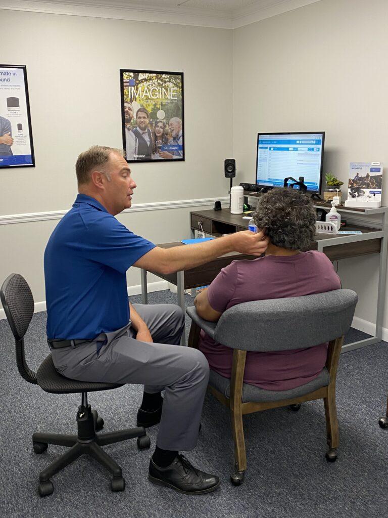 Beltone in Madison, Alabama | Beltone's booth is comfortable and non-intimidating, and the test that Zach (a.k.a. "the Hearing Aid Guy") performs is totally free, painless, and fairly speedy (less than one hour).