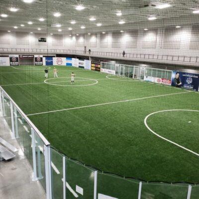 Indoor Soccer Facility in Madison, Alabama |This brand new facility will be the size of a standard hockey field (200' x 85') and feature a time keeper's box, two players' boxes, penalty boxes, a turf with nets on the side, and so much more. It will be a regulation-sized soccer field that will be able to accommodate a length list of practices and games for multiple sports. 