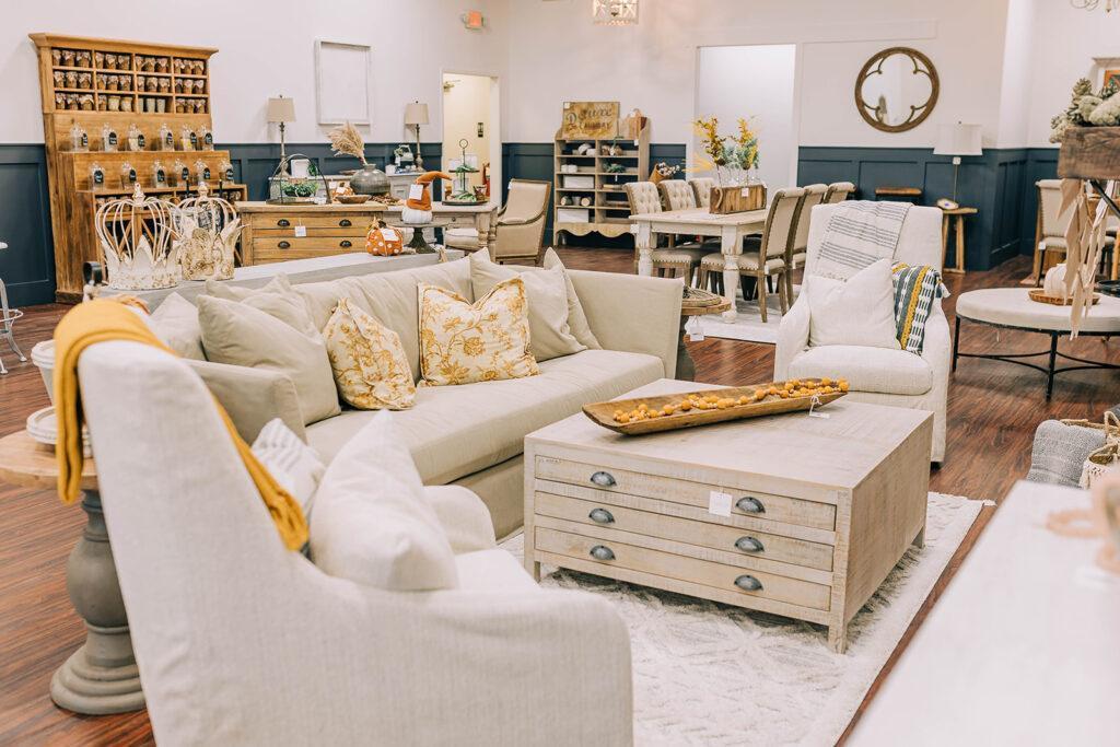 Wood & Cloth Interiors in Madison, Alabama  Wood & Cloth Interiors brings a mix of modern, farmhouse, French Country, coastal, and classic furniture and décor that is available to customize for future delivery or to purchase and take home the same day.