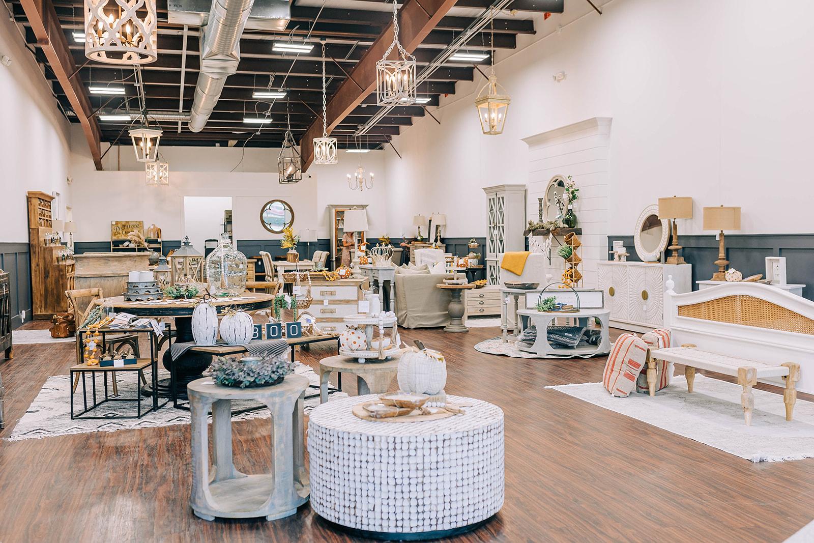 Wood & Cloth Interiors in Madison, Alabama Wood & Cloth Interiors brings a mix of modern, farmhouse, French Country, coastal, and classic furniture and décor that is available to customize for future delivery or to purchase and take home the same day.