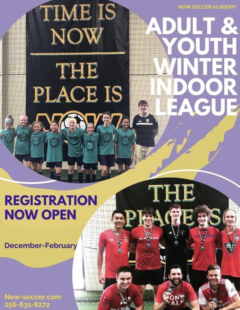 All Things Madison | Register for Youth and Adult Winter Indoor Soccer Leagues at NOW Soccer