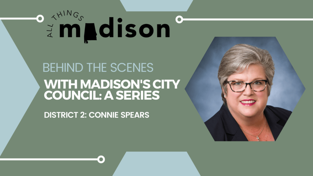 Connie Spears, Madison, Alabama | Madison City Council | Like many in our Madison community, District 2 councilwoman Connie Spears grew up as an Army brat.